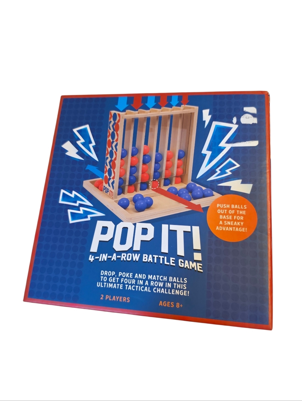 Pop It! Push Bubble Battle Game Fidget Toy Family Game Complete Set
